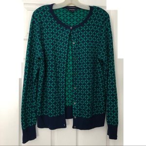 Graphic Print Cardigan